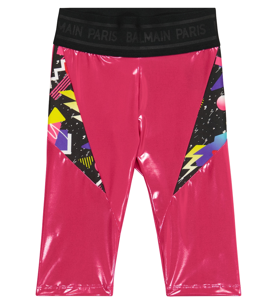 

Леггинсы с принтом Balmain Kids, Fuxia