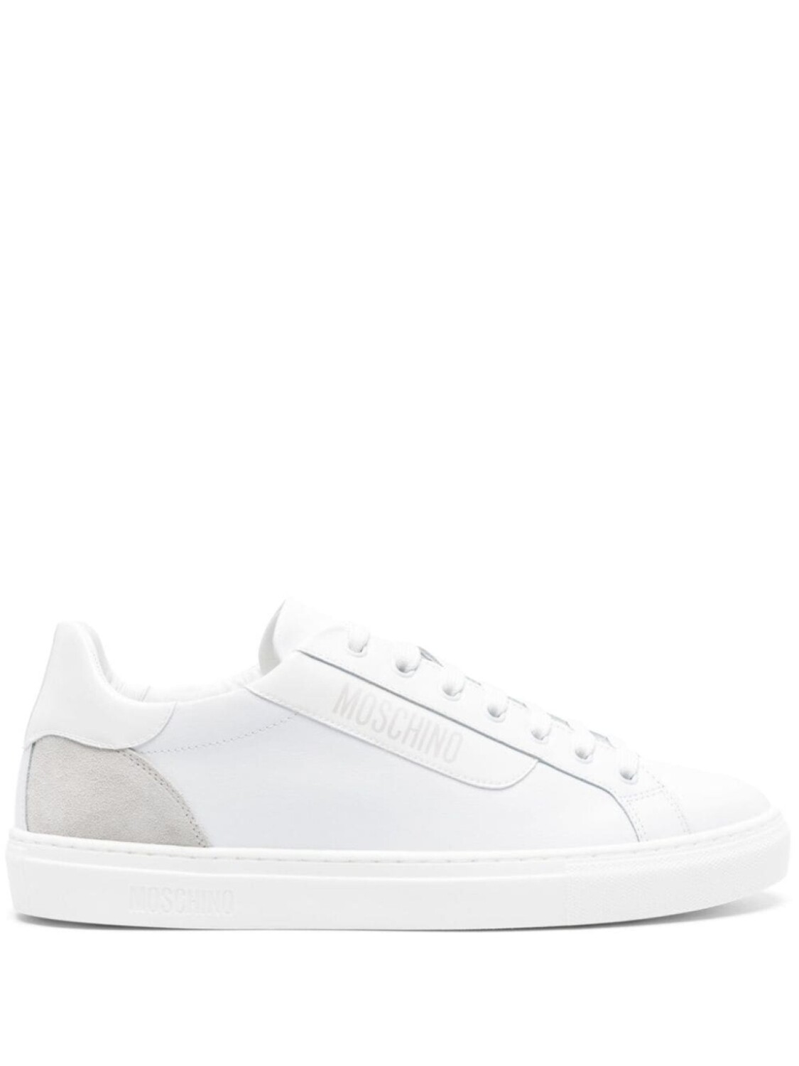 

Кроссовки Moschino Logo MB15122G1IGAA, белый/серый