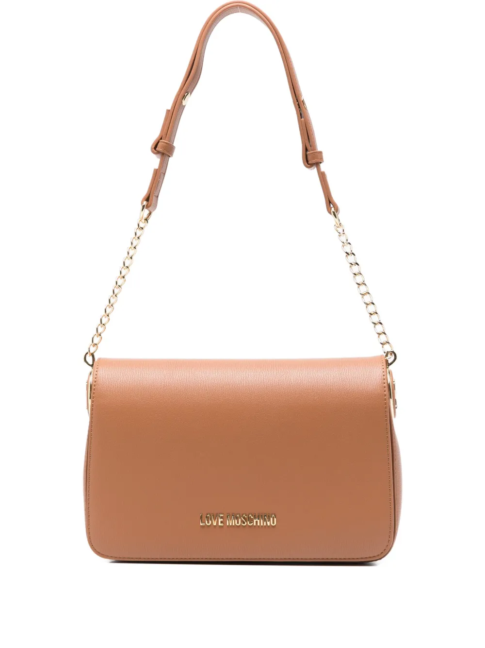 

Сумка через плечо с логотипом Love Moschino, коричневый