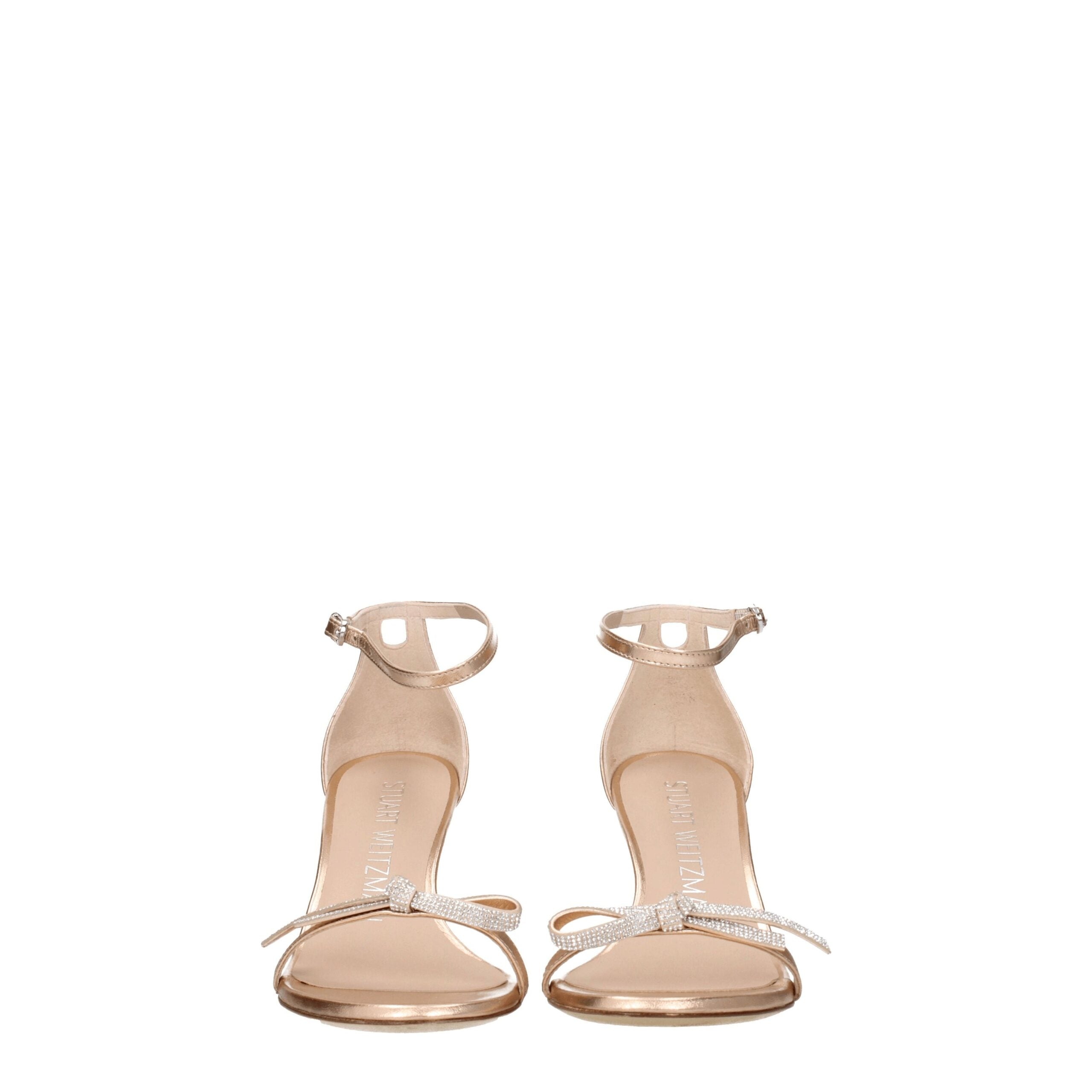 Стюарт Вайцман Кожаные женские сандалии Stuart Weitzman, розовый — фото 3