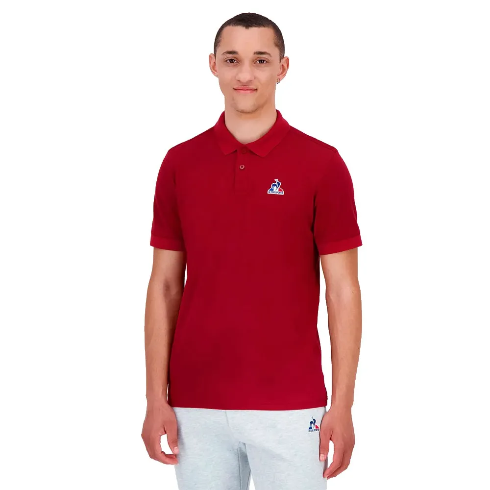 

Поло с коротким рукавом Le Coq Sportif Ess N°1, красный