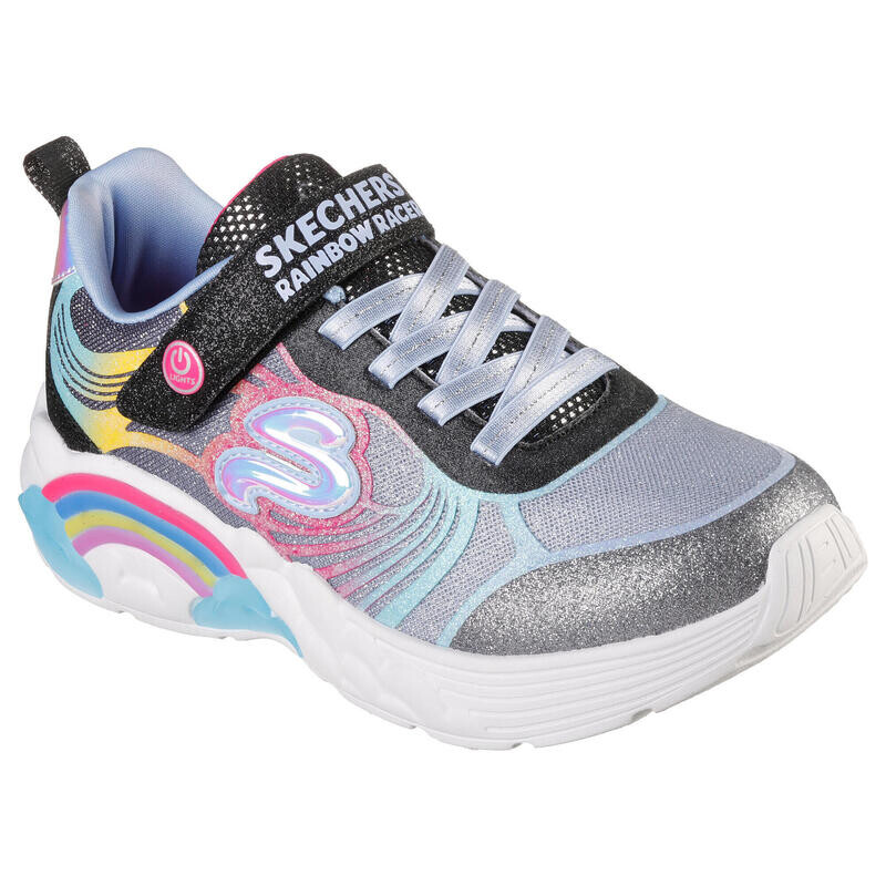 

Детские кроссовки RAINBOW RACER NOVA BLITZ черный SKECHERS, цвет blau