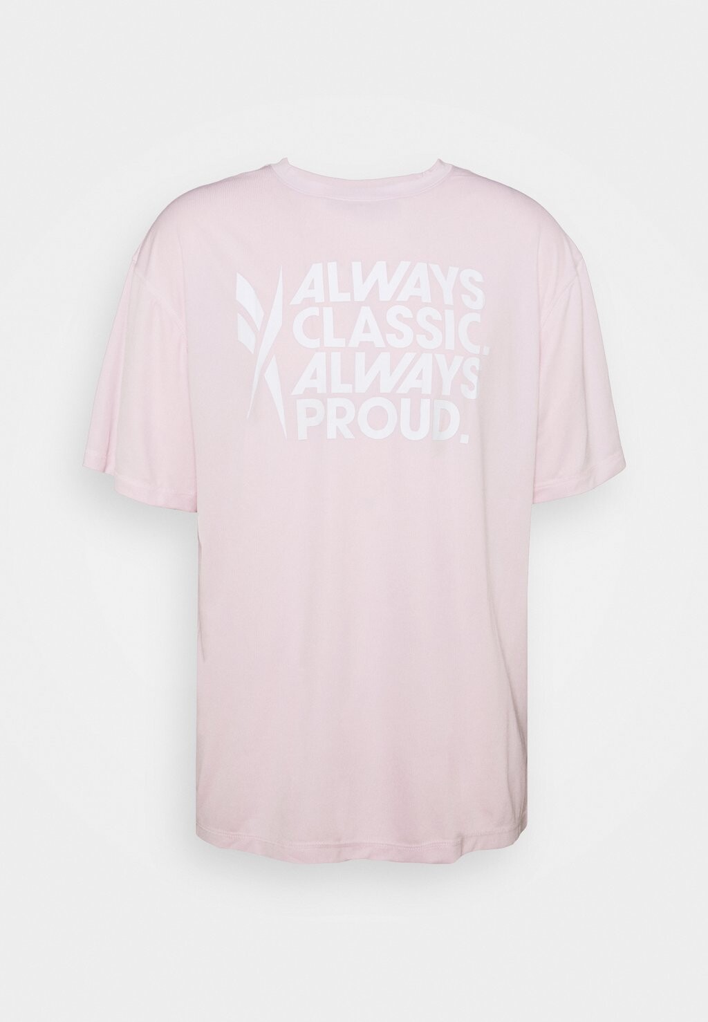 

Футболка с принтом PRIDE TEE UNISEX Reebok, морозная ягода