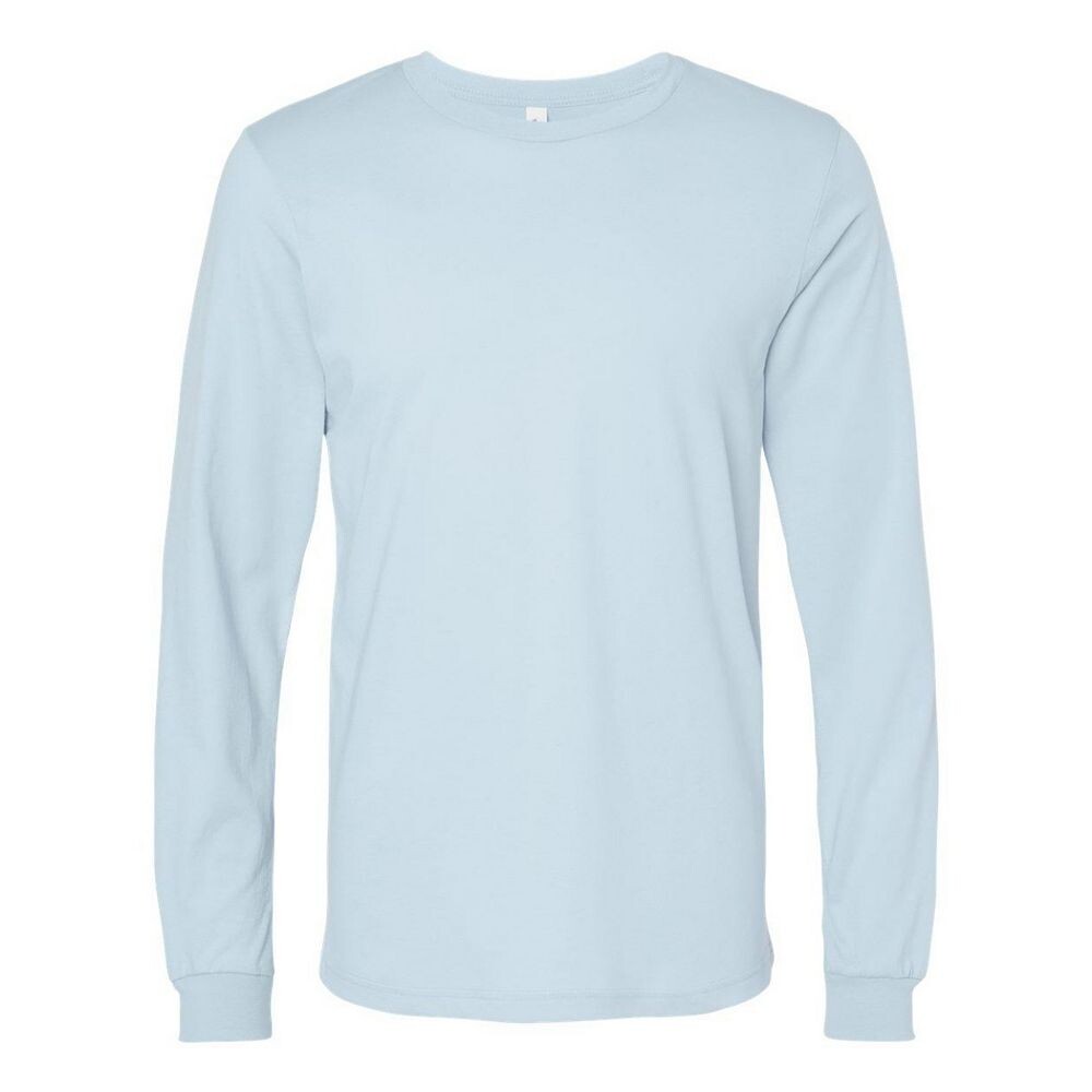 

Футболка унисекс из джерси с длинными рукавами BELLA + CANVAS Bella+Canvas, цвет Baby Blue