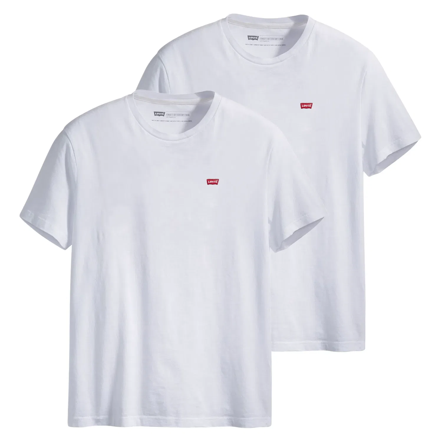 Футболка 2er Pack, белая, Levi's, белый