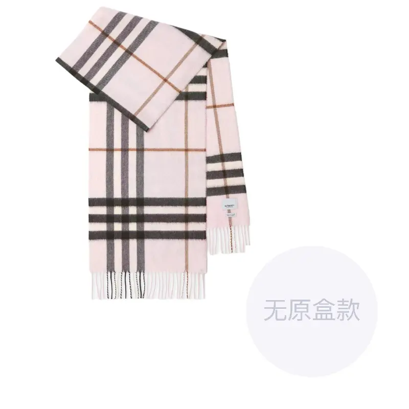 

Burberry Кашемировый шарф унисекс розовый, Pink
