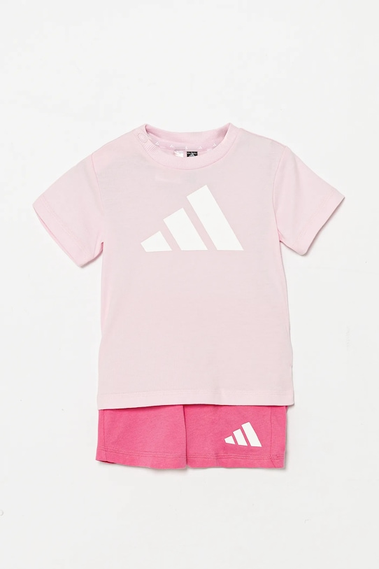 

Детский хлопковый комплект Adidas, розовый