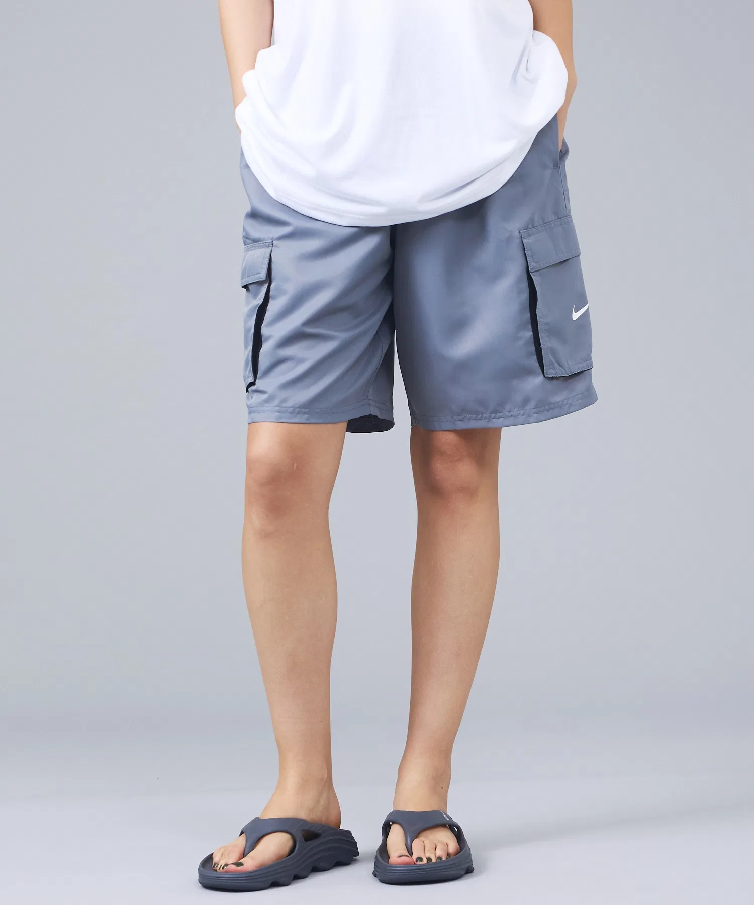 【NIKE】NESSG452 Ripstop Amphibious 9 Volley Cargo Shorts / Shorts