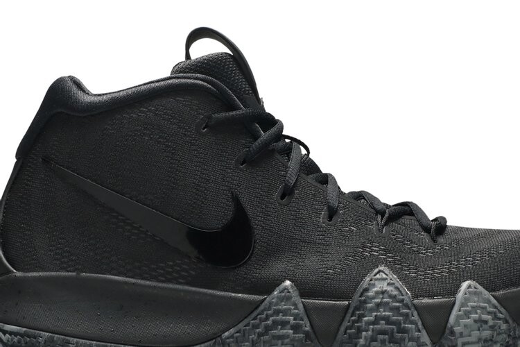Кроссовки Nike Kyrie 4 'Blackout', черный — фото 2