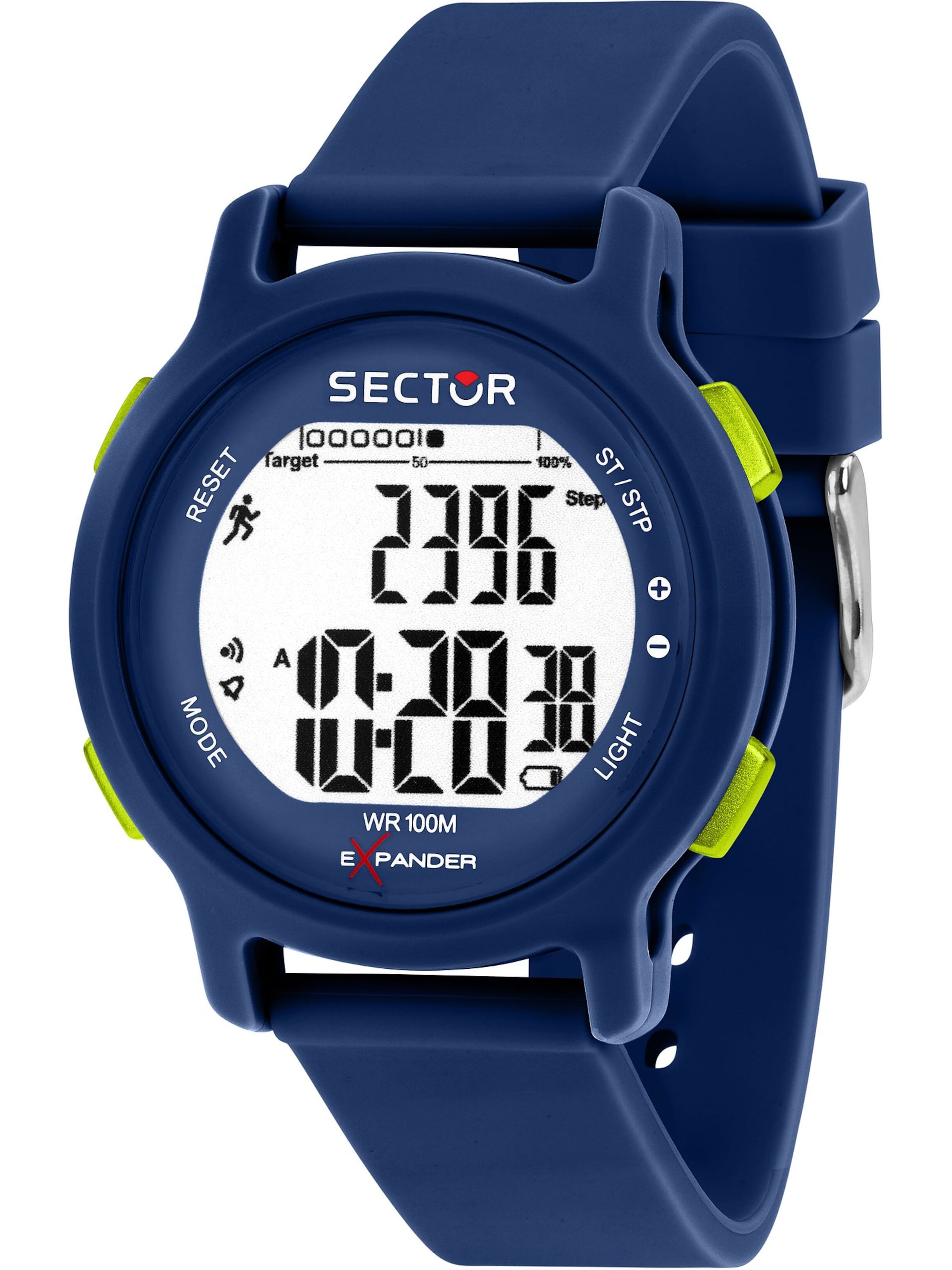

SECTOR Цифровые часы в синем цвете
