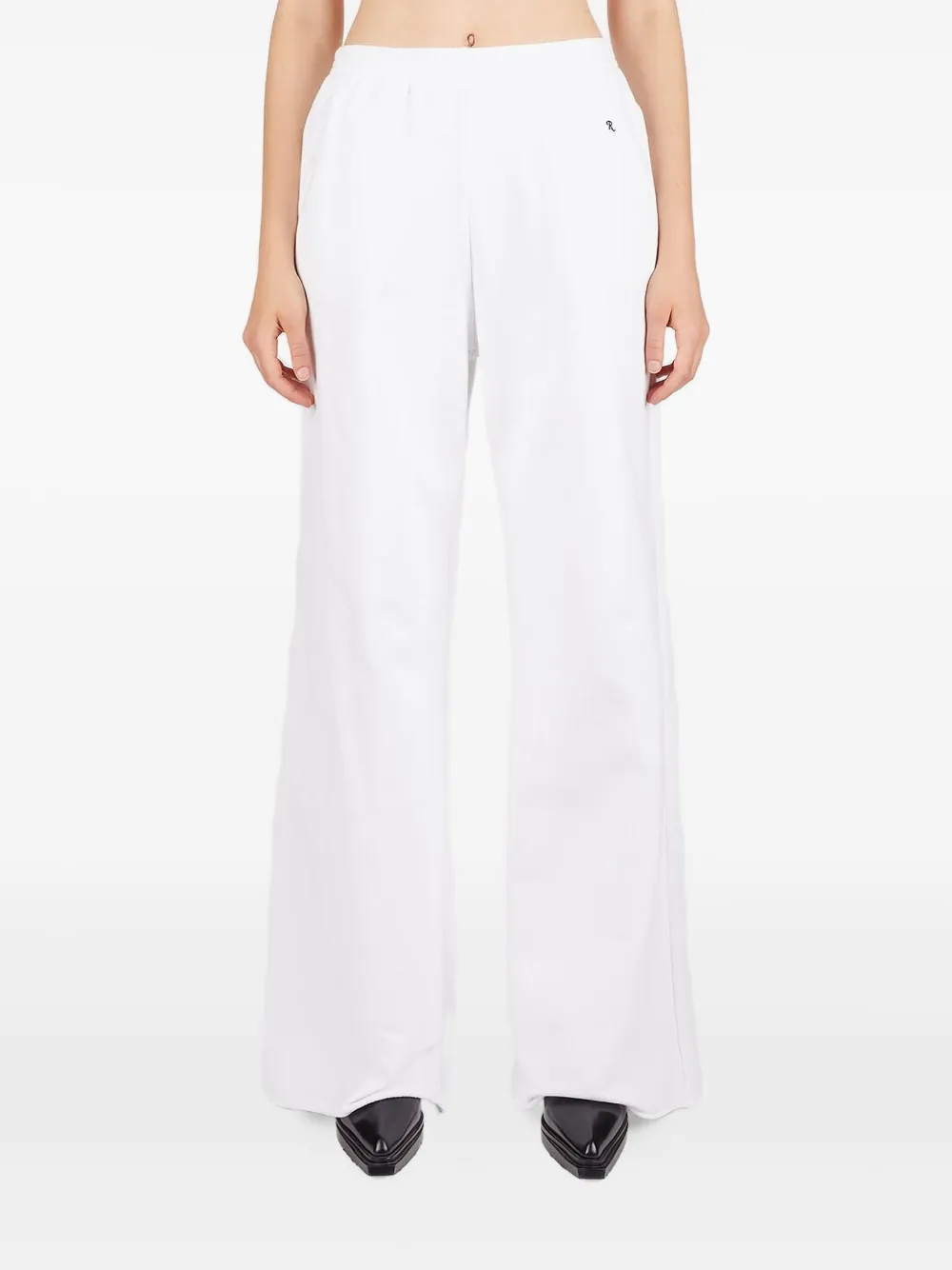 

Спортивные брюки с вышитым логотипом Raf Simons, белый