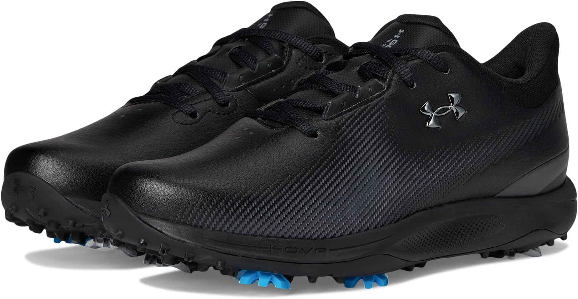 

Кроссовки Under Armour Drive Fade Golf Shoes, цвет Black/Metallic Silver