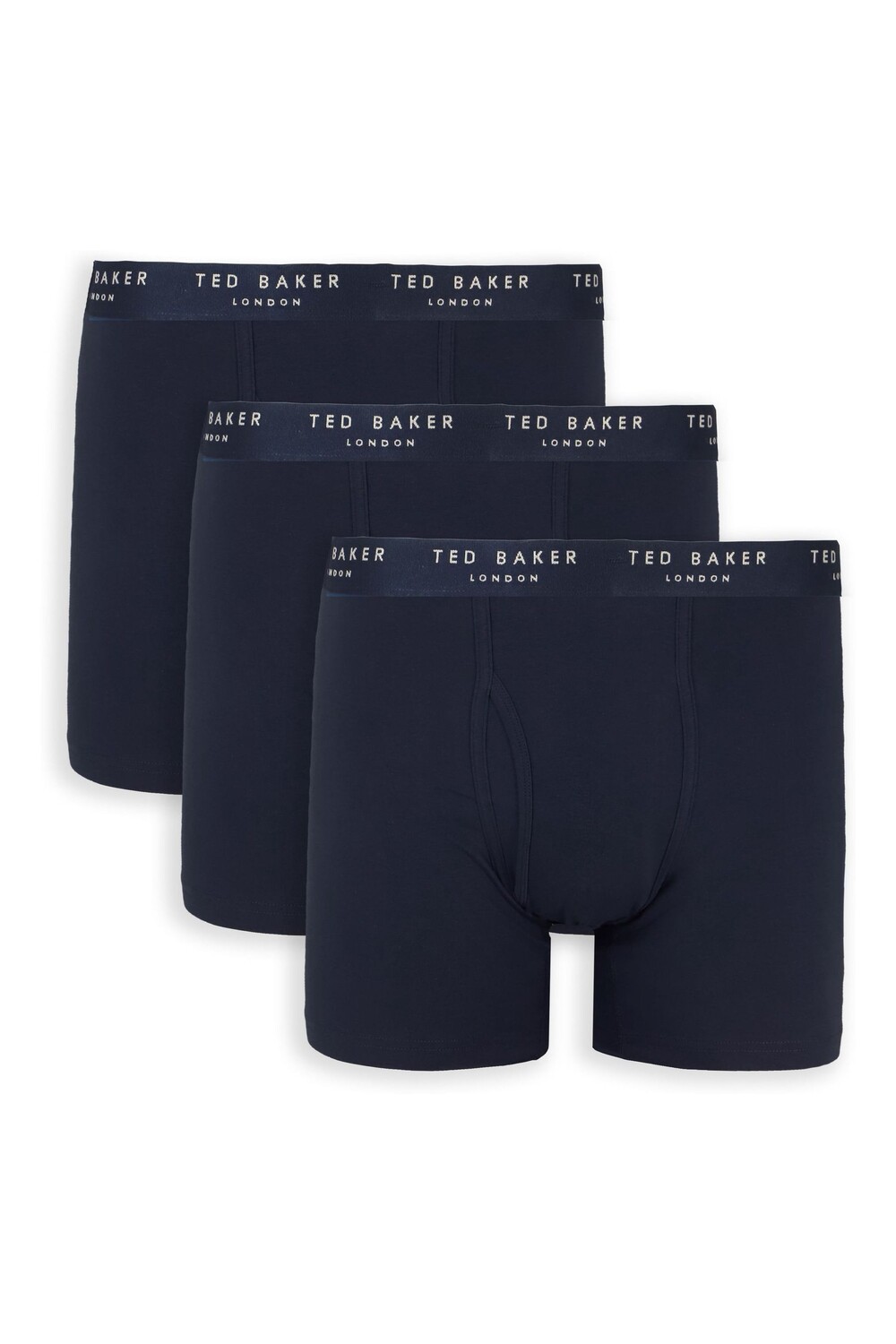 

Комплект из трех пар хлопковых боксеров включая синие Ted Baker, синий