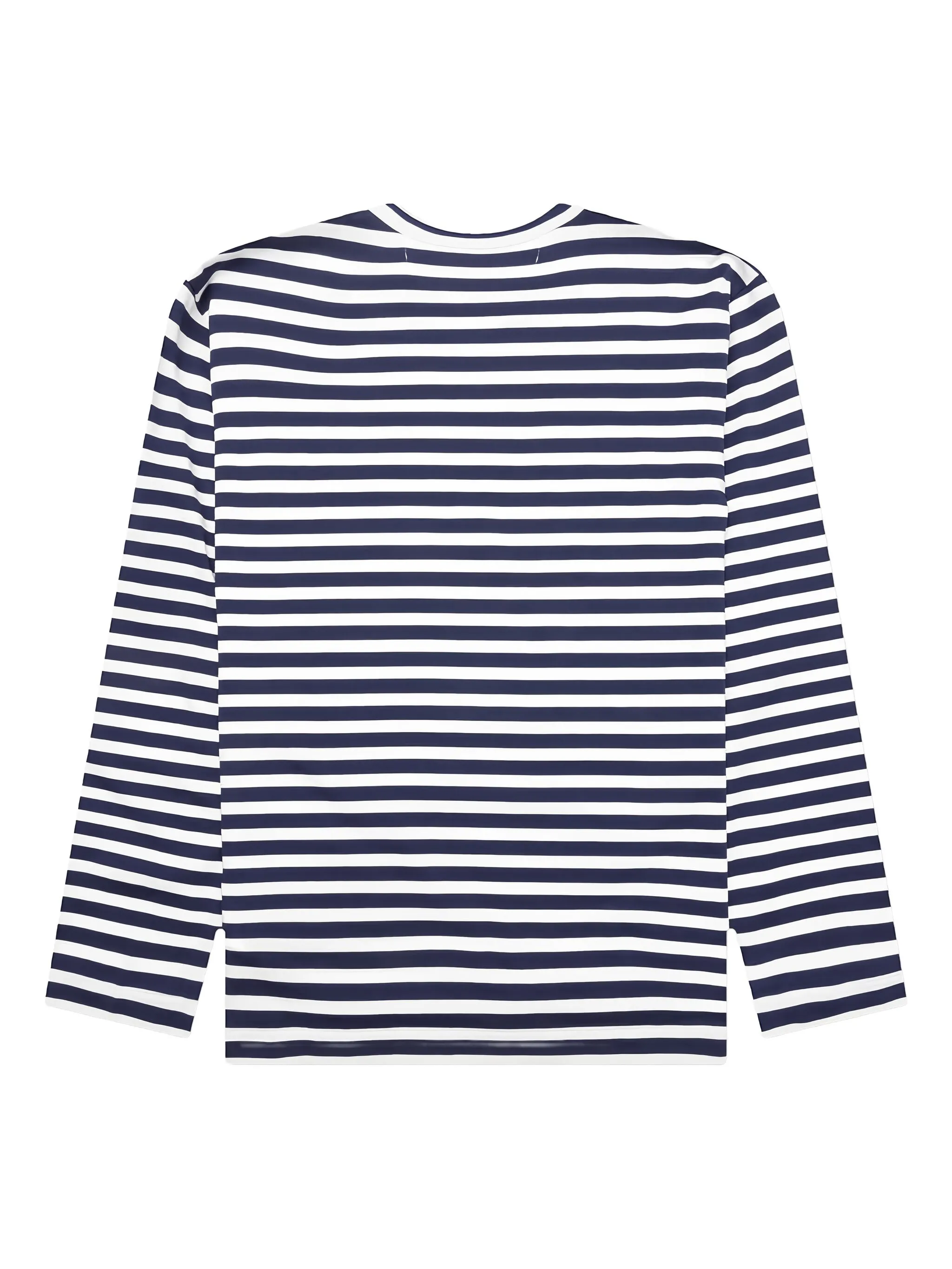 

Полосатая футболка с длинными рукавами из коллаборации с The Artist Invader Comme Des Garçons Play, синий