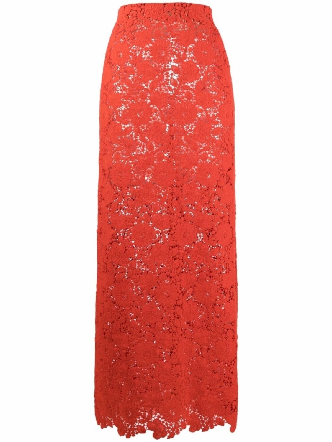 

Giambattista Valli юбка с завышенной талией и цветочной вышивкой, оранжевый