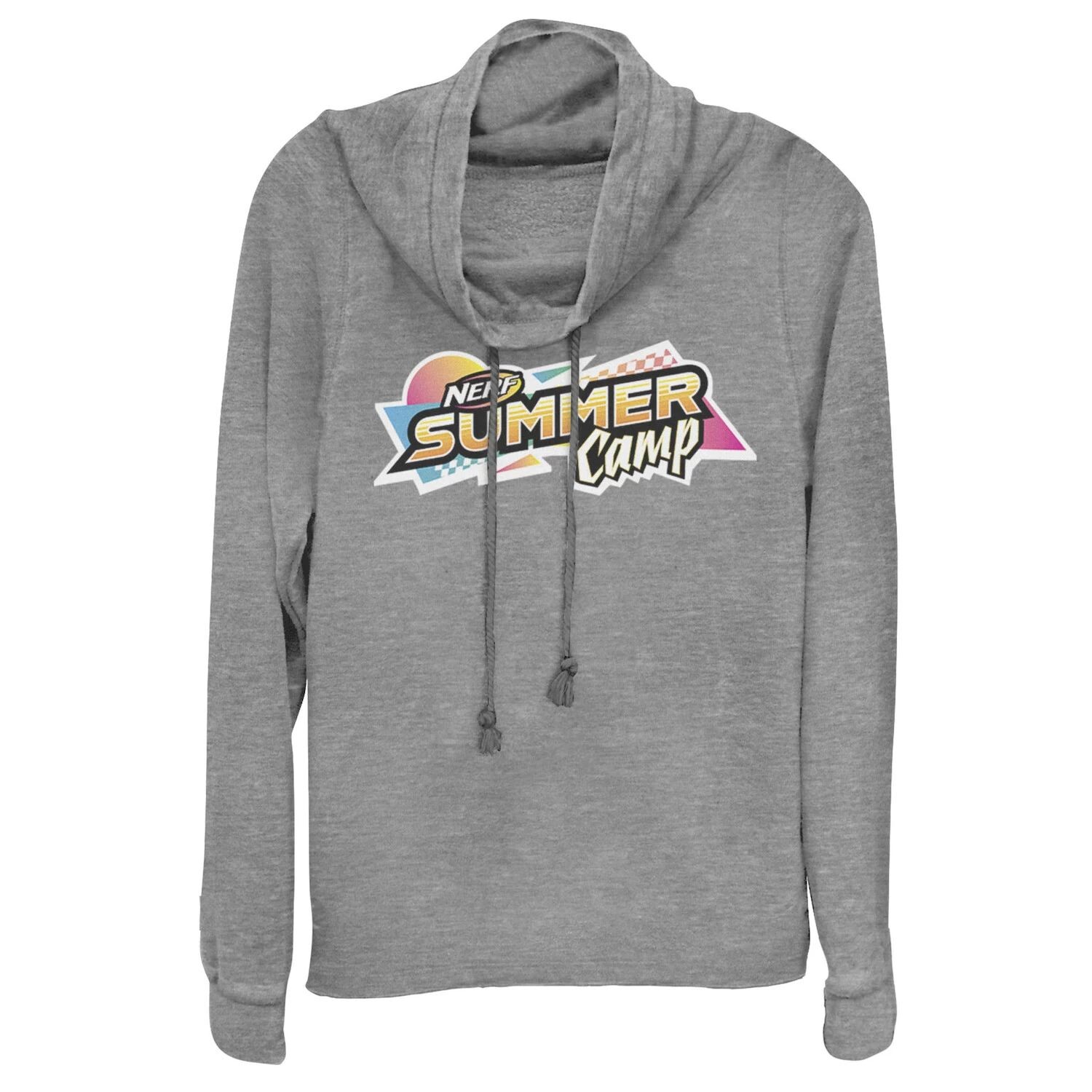 

Пуловер с воротником-хомутом и логотипом в стиле 90-х годов для юниоров Nerf Summer Camp Licensed Character