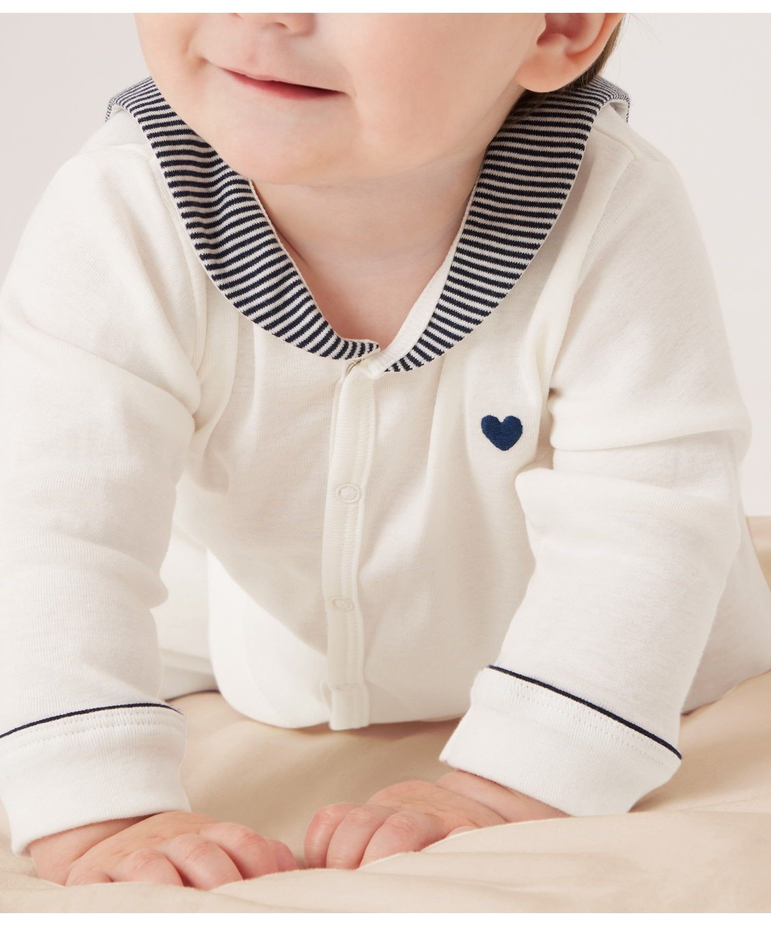 Детская пижама PETIT BATEAU, Off white — фото 3