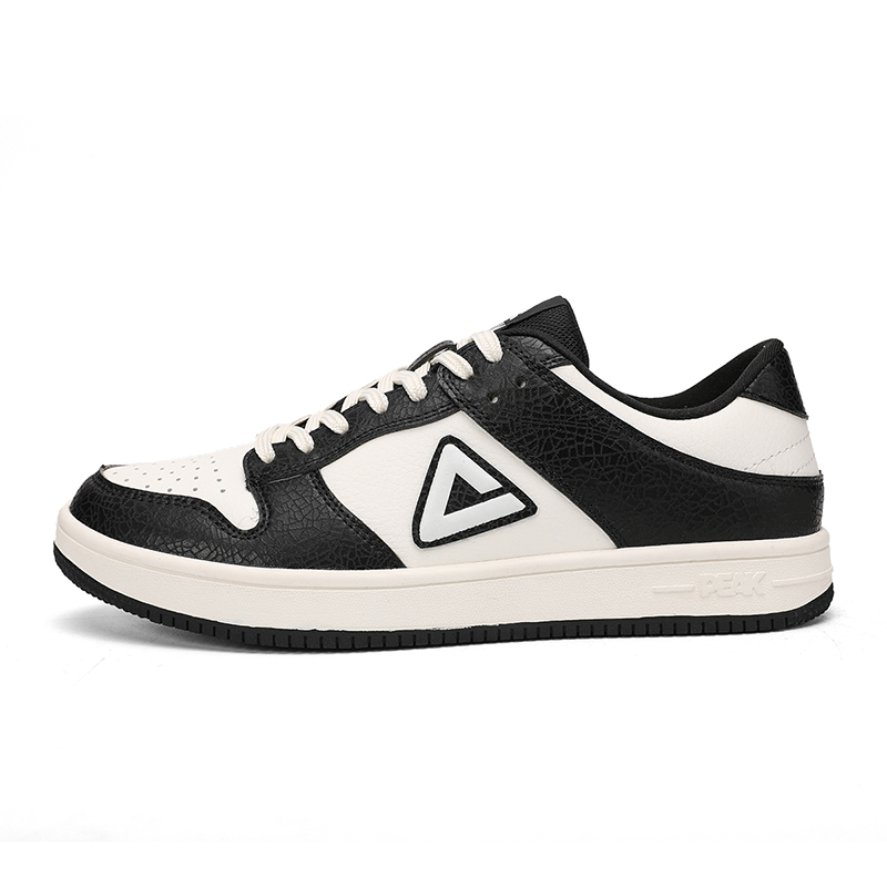 

Кроссовки PEAK Skateboarding Shoes Men Low-top Black, черный