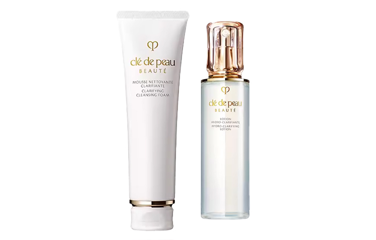 

Набор для ухода за кожей Cleanser Diamond Serum Water из трех предметов для увлажнения и очищения Clé De Peau Beauté