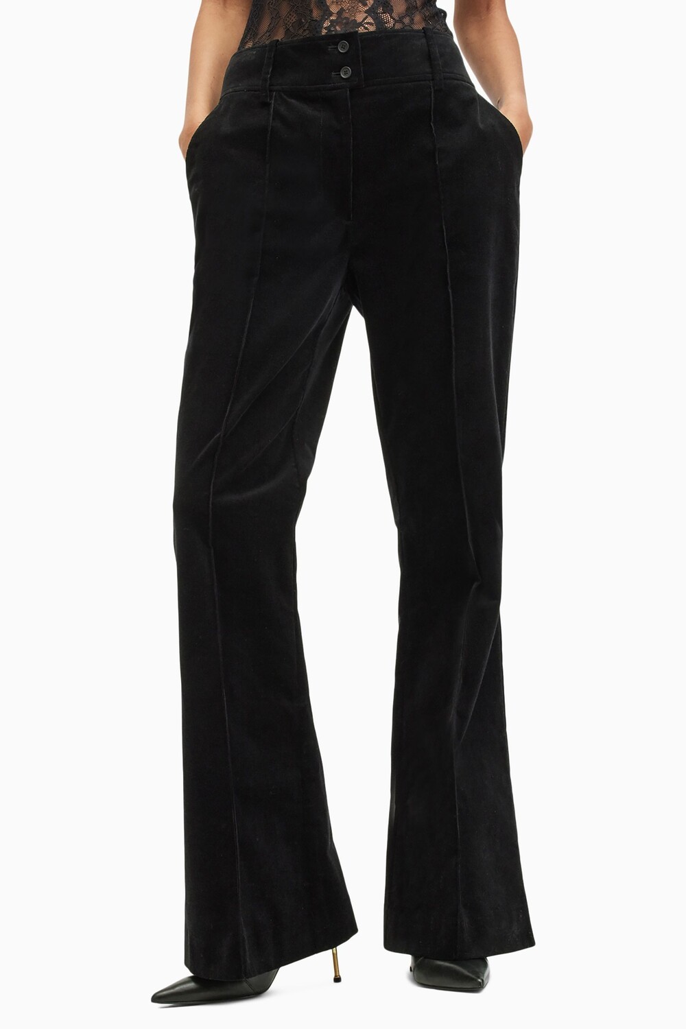 

Брюки Allsaints sevenh cord All Saints, черный