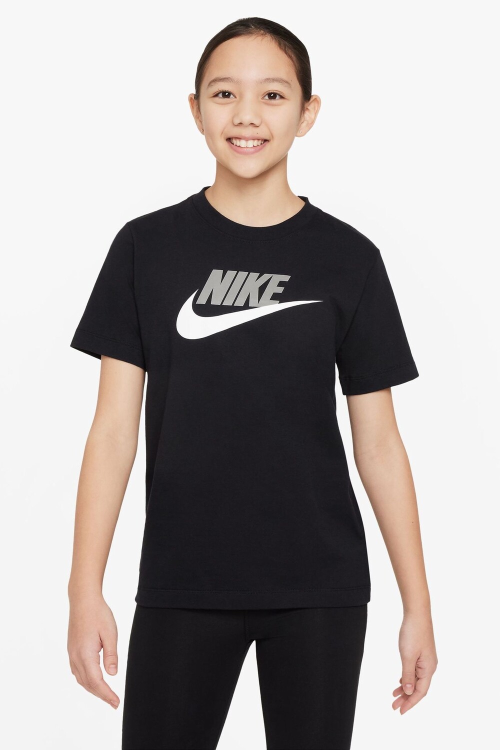 

Футболка с логотипом Hbr, 100% хлопок Nike, черный