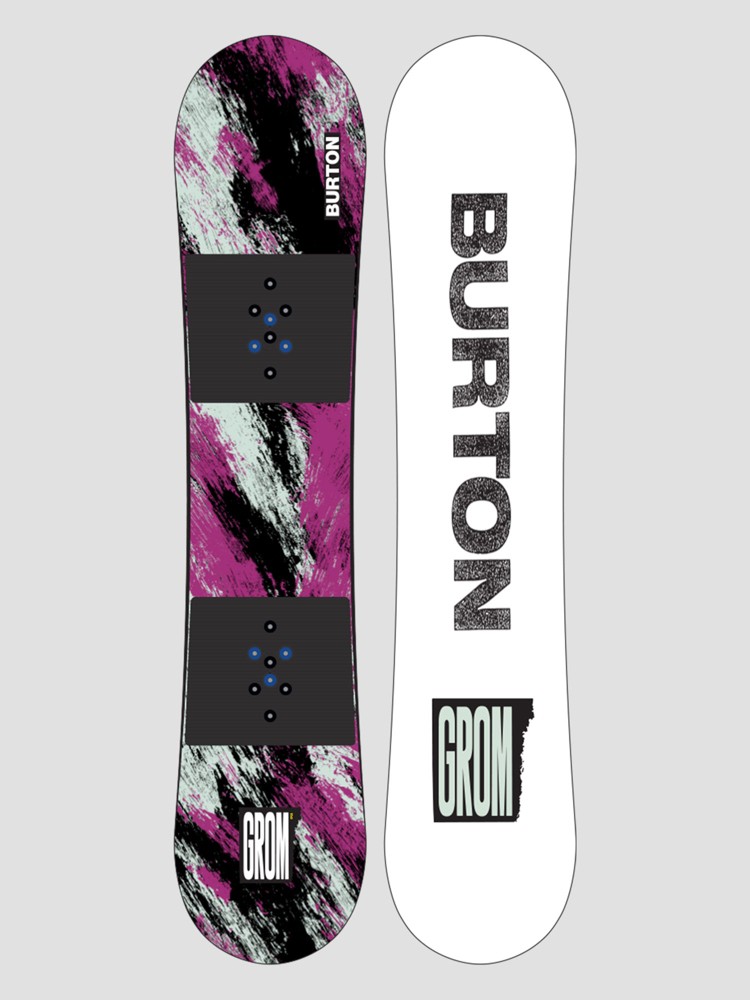 

Детский сноуборд Burton Grom 2026 Kids Snowboard, purple/teal, Белый, Детский сноуборд Burton Grom 2026 Kids Snowboard, purple/teal