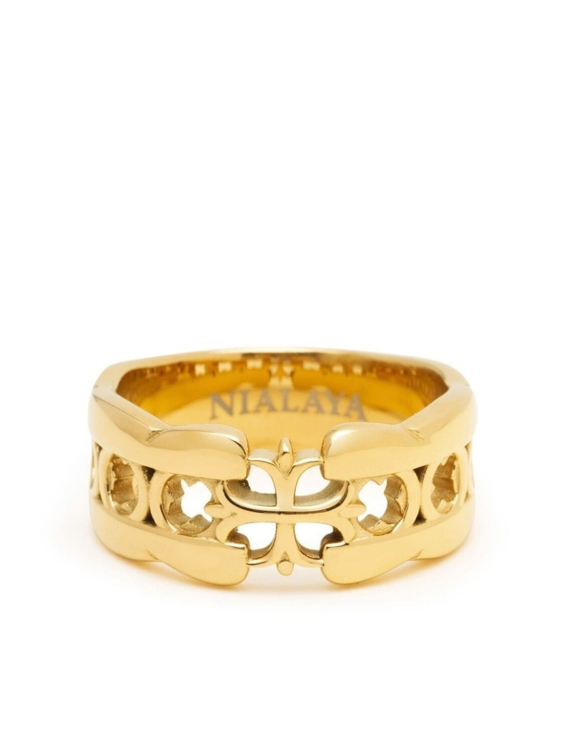 

Фактурное кольцо Nialaya Jewelry, золотой