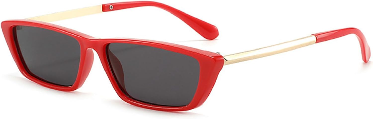 

Винтажные солнцезащитные очки для женщин, роскошные дизайнерские квадратные солнцезащитные очки в стиле ретро, ​​черные очки, женские защитные очки от УФ-излучения UV400 mincl, Red