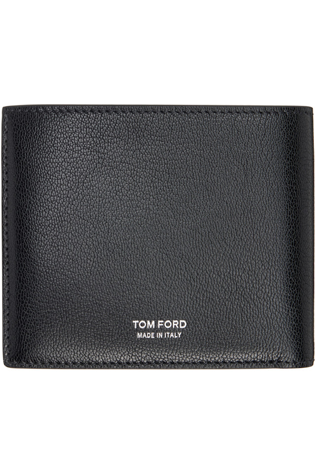 

Удлиненный зажим для денег в форме буквы Т, кошелек Tom Ford, черный