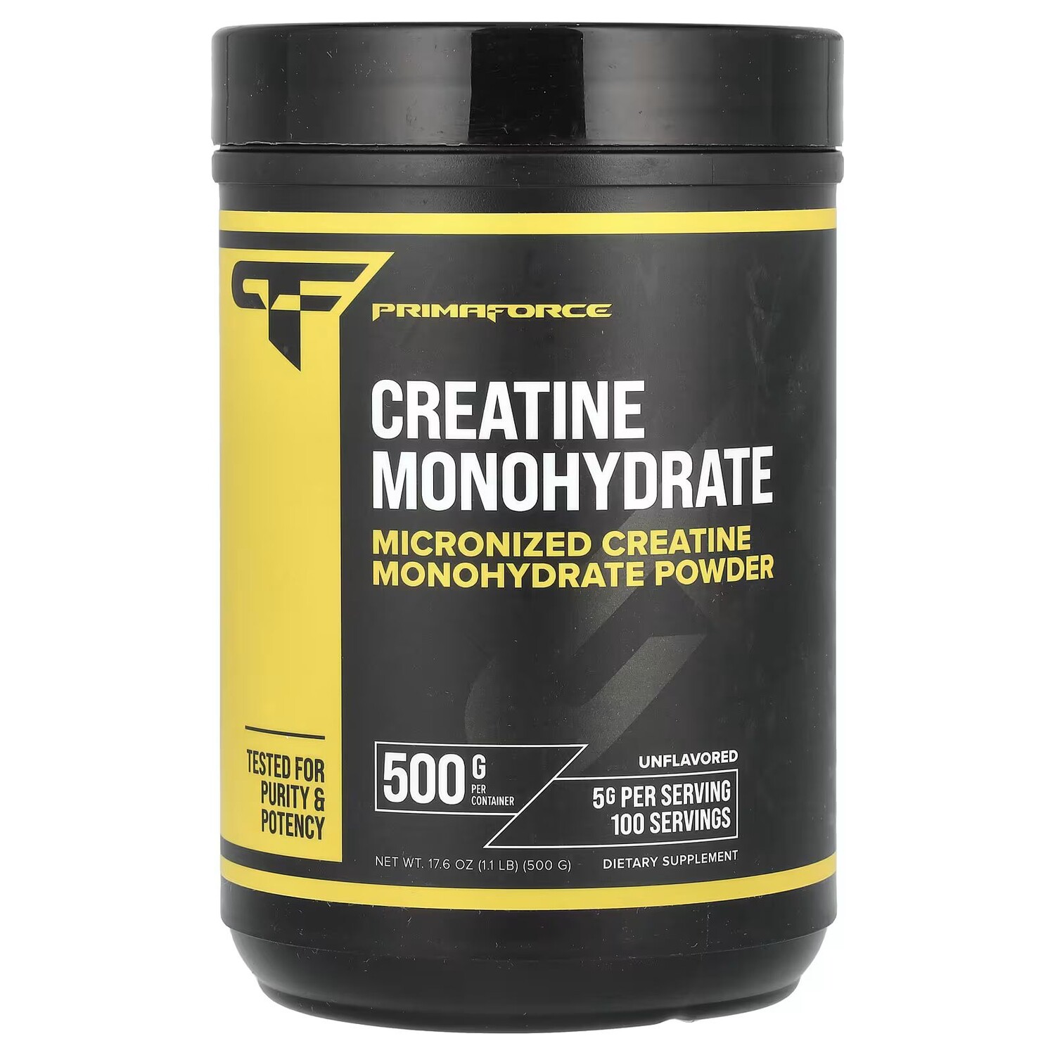 

Моногидрат креатина, без вкуса, 1,1 фунта (500 г) Primaforce