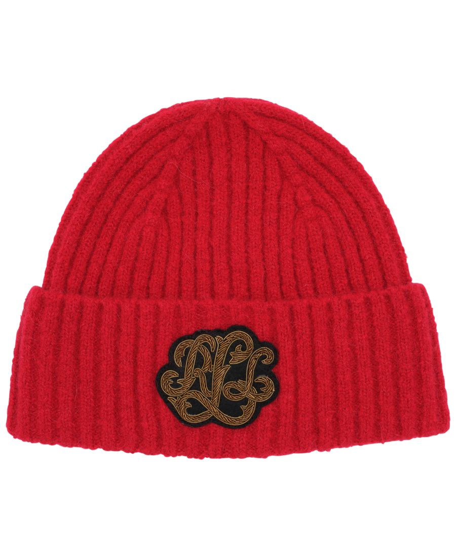 

Шапка-бини с логотипом Buillion Lauren Ralph Lauren, Ralph Red