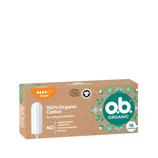 

Джонсон, О.Б. Organic, Супертампоны, 16 шт., JOHNSON
