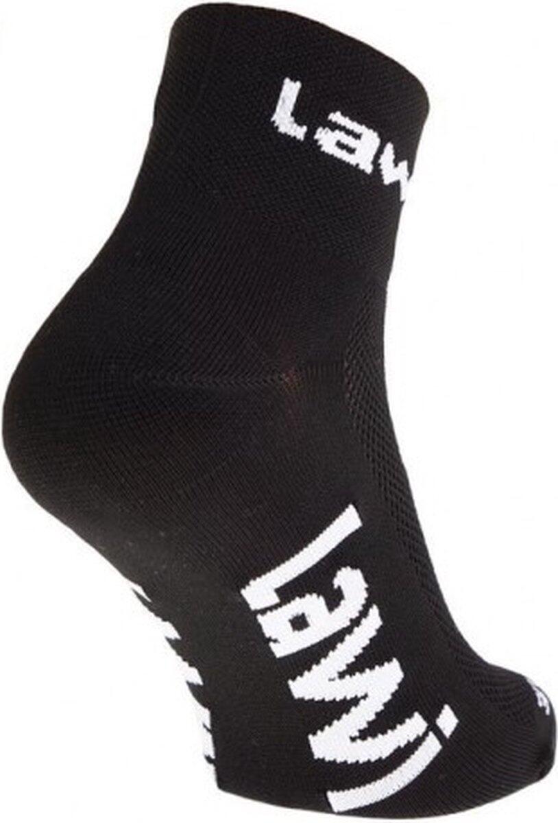 

LAWI Велосипедные носки короткие Zorbig черно-белые