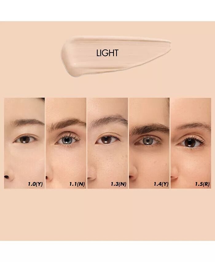 Консилер HD Skin Smooth & Blur Make Up For Ever, цвет 1.0 (Y) - Pearl — фото 3