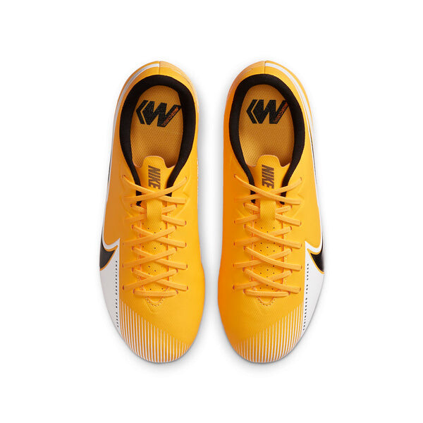 Кроссовки jr. mercurial vapor 13 academy ag blackyellow Nike, желтый — фото 4