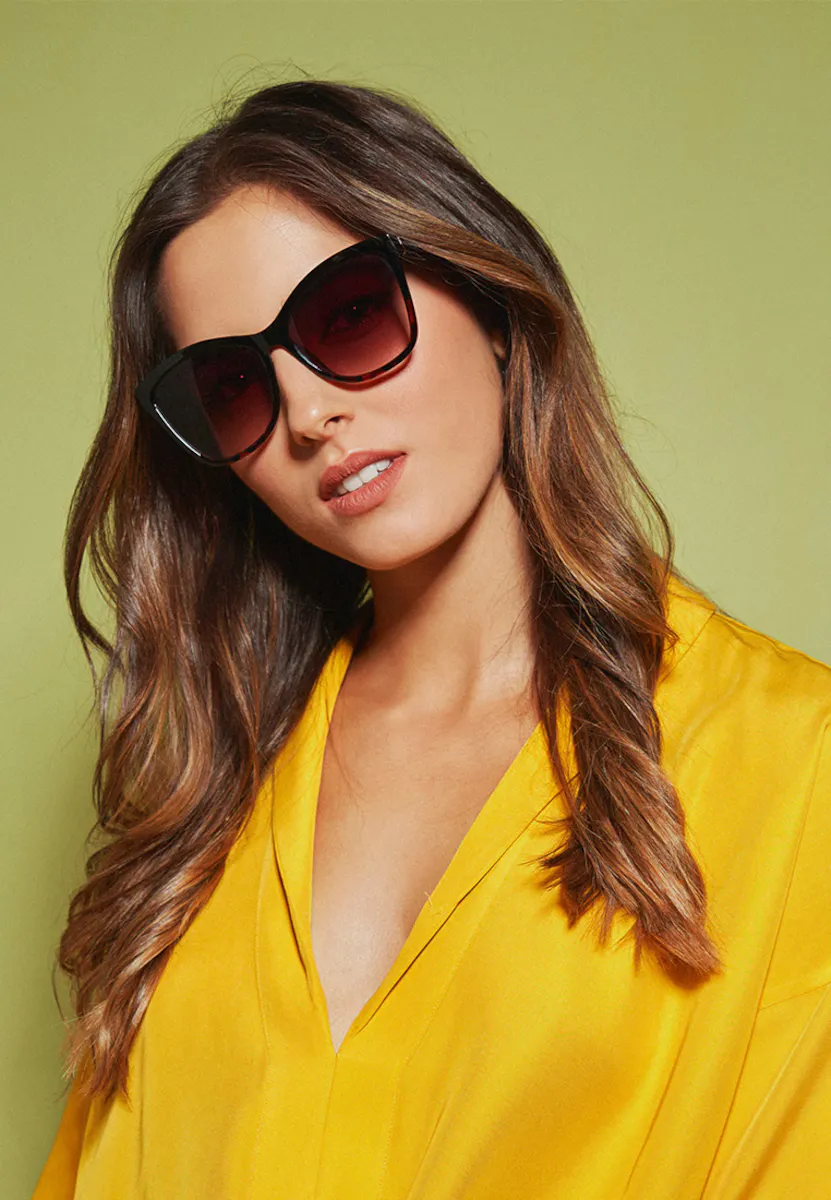 

Montsaint женские солнцезащитные очки с животным принтом, коричневый