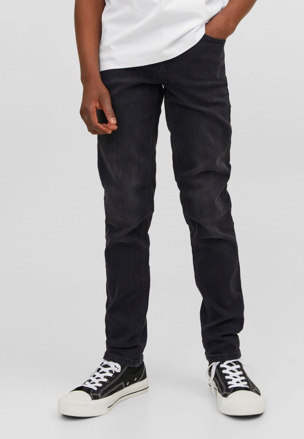 

Джинсы Slim Fit JJIGLENN JJORIGINAL Jack & Jones Junior, цвет black denim
