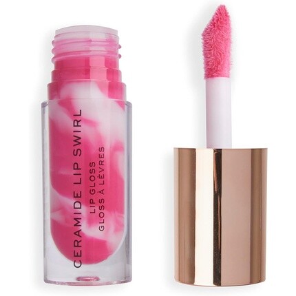 

Makeup Revolution Lip Swirl Ceramine Gloss Блеск для губ Berry Pink 4,5 мл