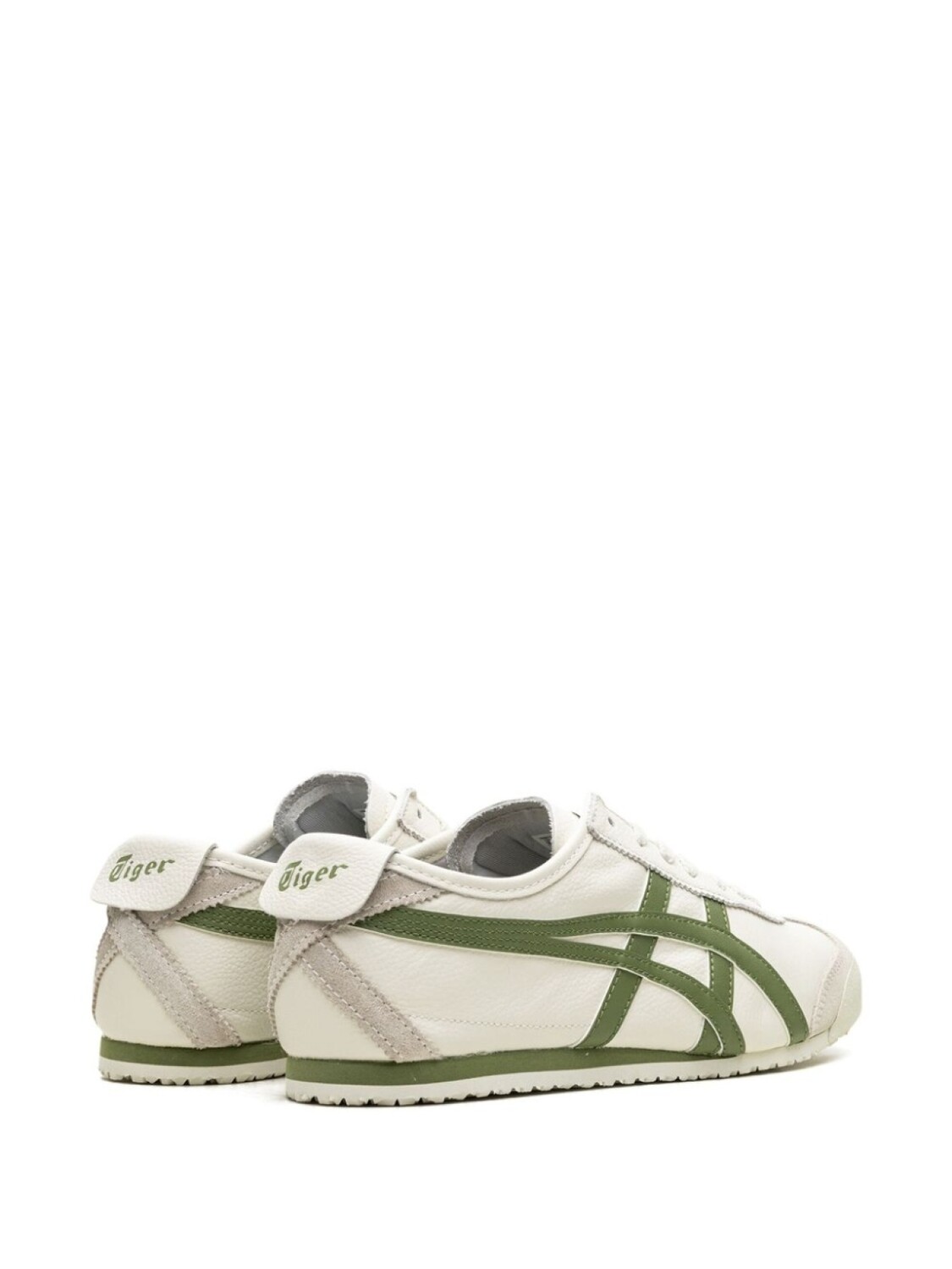 Кроссовки Onitsuka Tiger Mexico 66 "Cream Green", серый — фото 3