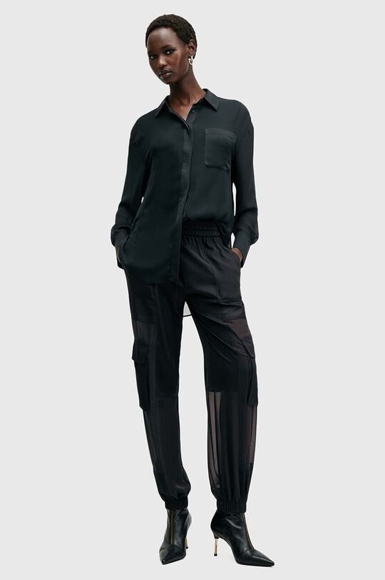 

ДЖОДИ брюки AllSaints, черный