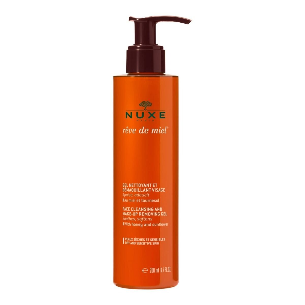 

Nuxe Rêve De Miel гель для лица, 200 ml