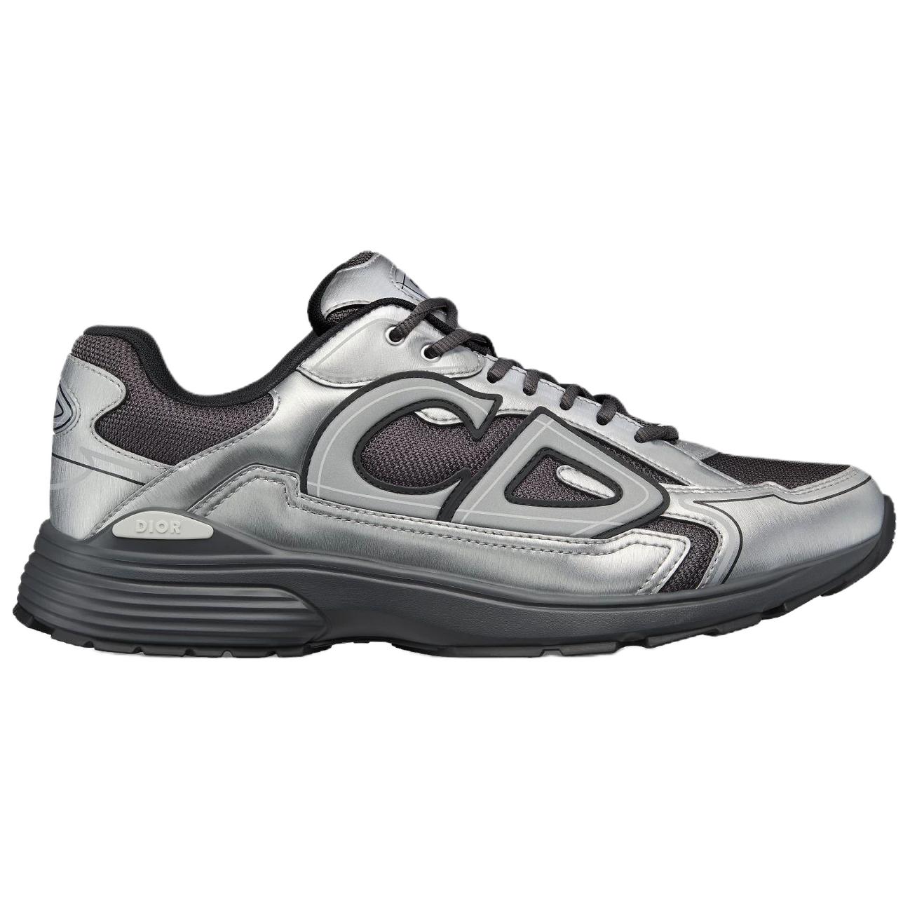DIOR B30 Countdown Low top повседневные туфли мужские темно-серые — фото 3