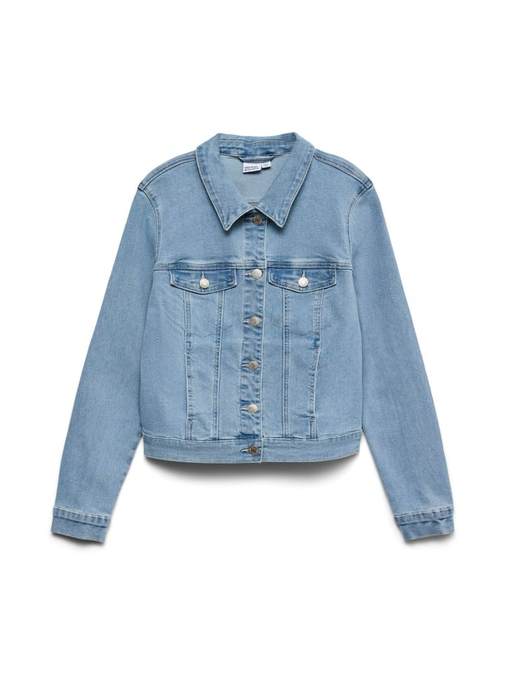 

Джинсовая куртка Vero Moda, светло-синий деним