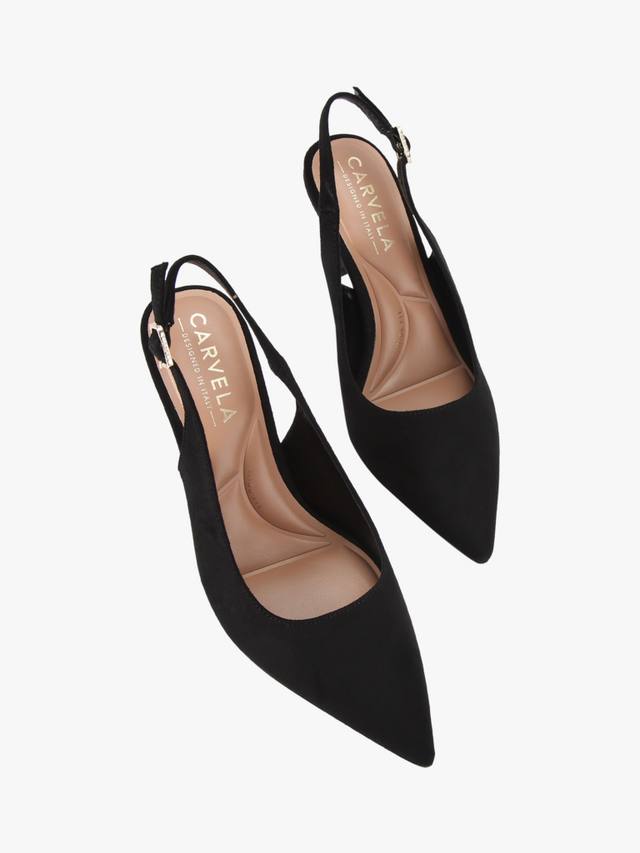 Corletta туфли-лодочки на шпильке с ремешком Carvela, Black — фото 2
