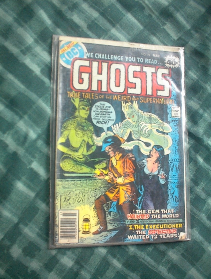 

GHOSTS: True Tales of the Weird and Supernatural #74 Mar-1979 (9) (DC Comics)