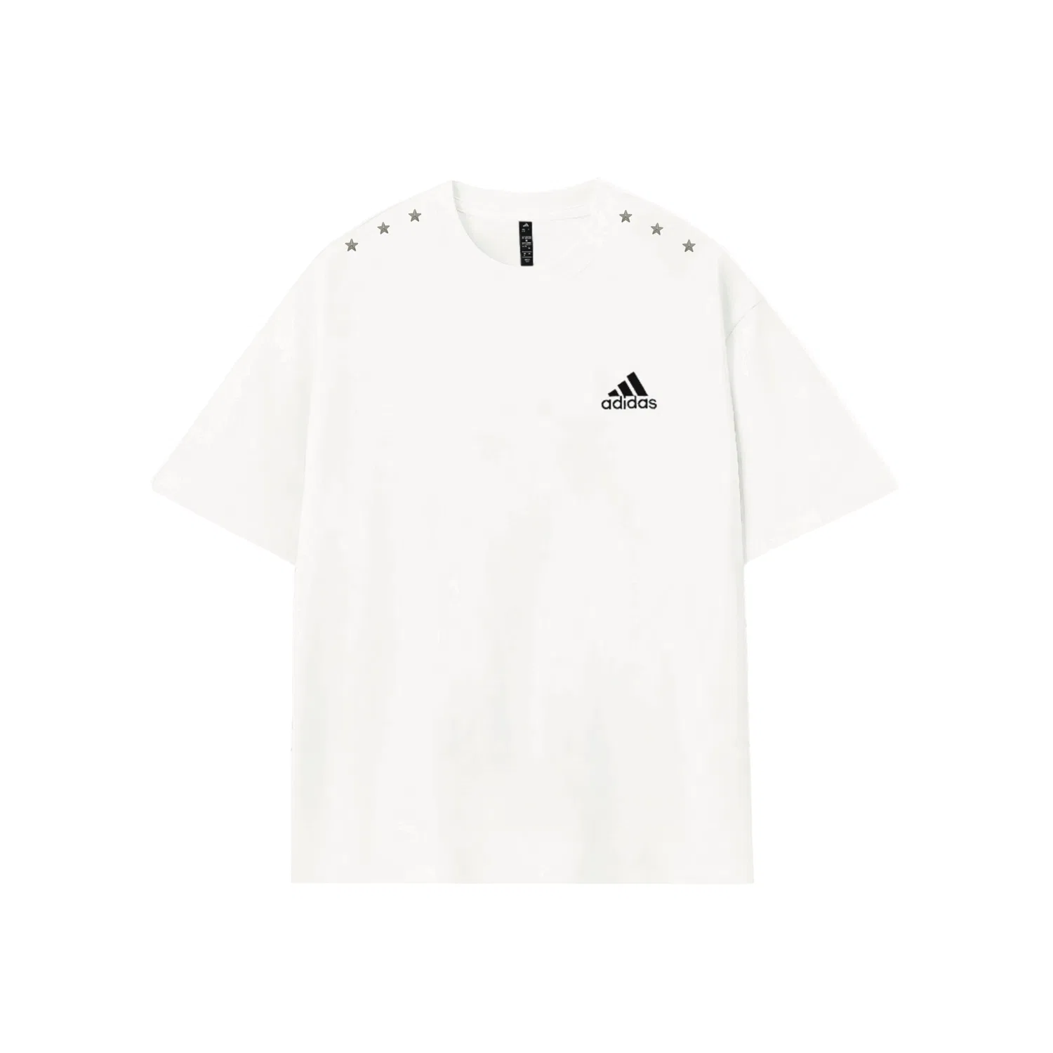 Футболка Adidas MUST HAVES белая с Exclusive Shopping Bag принтом