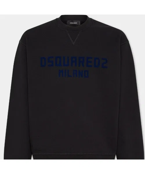 Идеально подходящая фигуре: свитшот Dsquared2 Milano Crewneck/0252/CO — фото 3