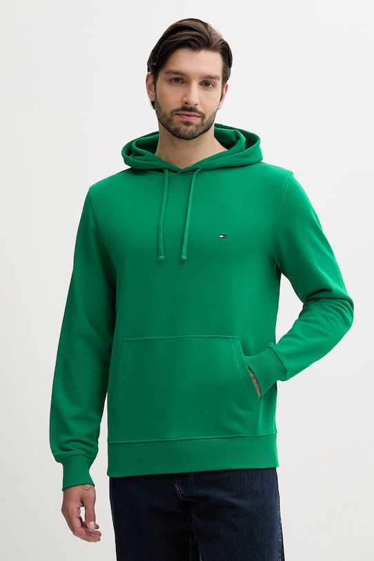 

Хлопковая толстовка Tommy Hilfiger, зеленый