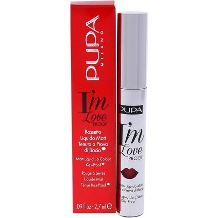

Milano I Am Love Proof Matt Liquid Lip Color 009 Red Pop для женщин Губная помада 0,09 унции, Pupa
