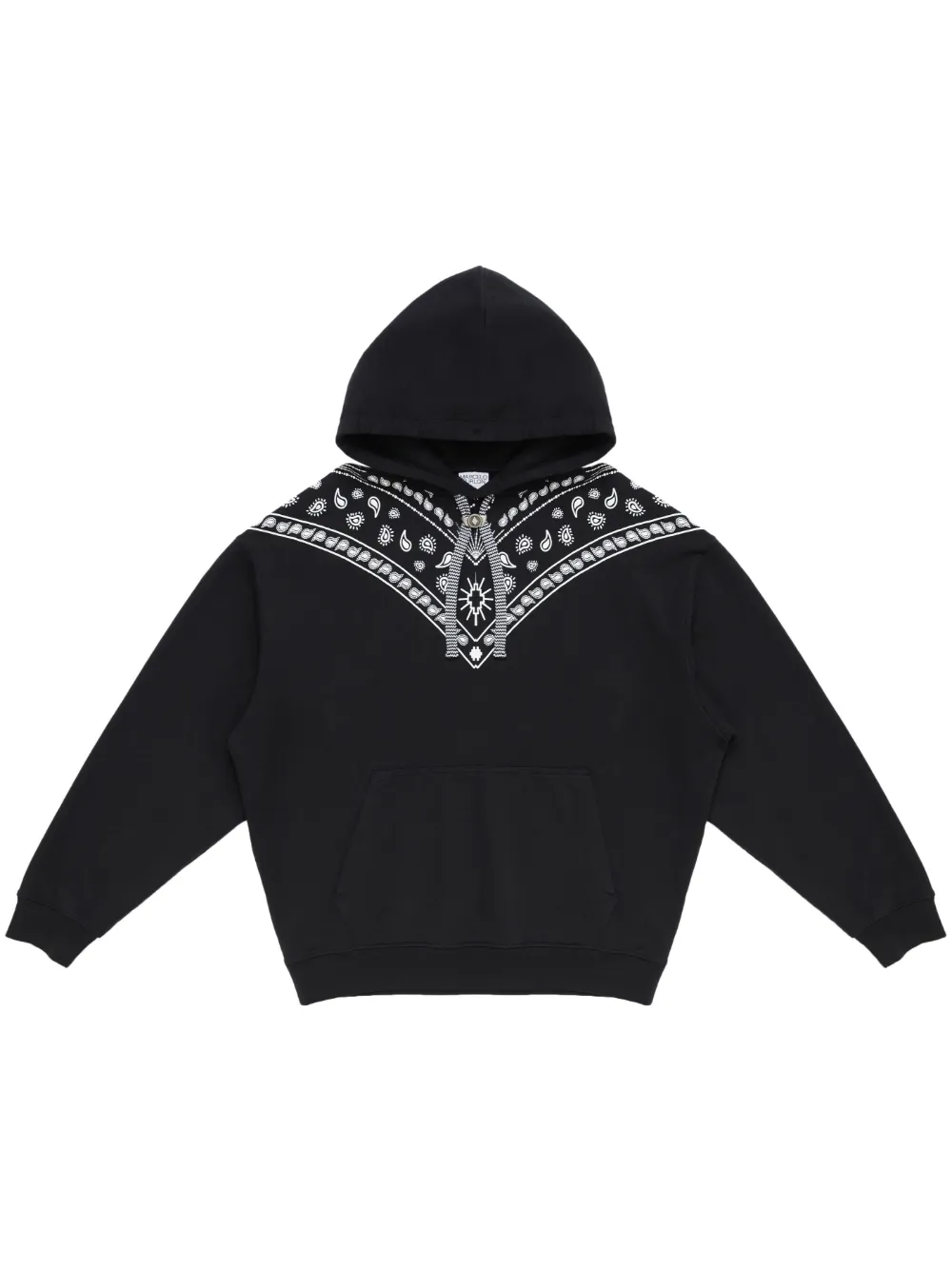 

Худи с кулиской и вышивкой Marcelo Burlon County of Milan, черный